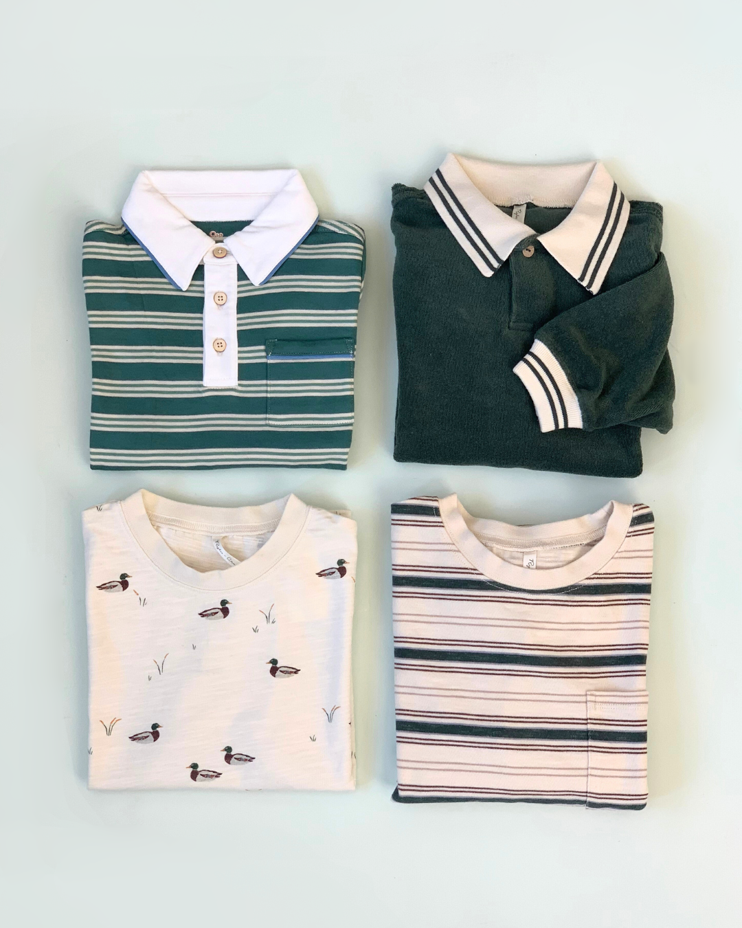 Relaxed L/S Tee, Retro Stripe