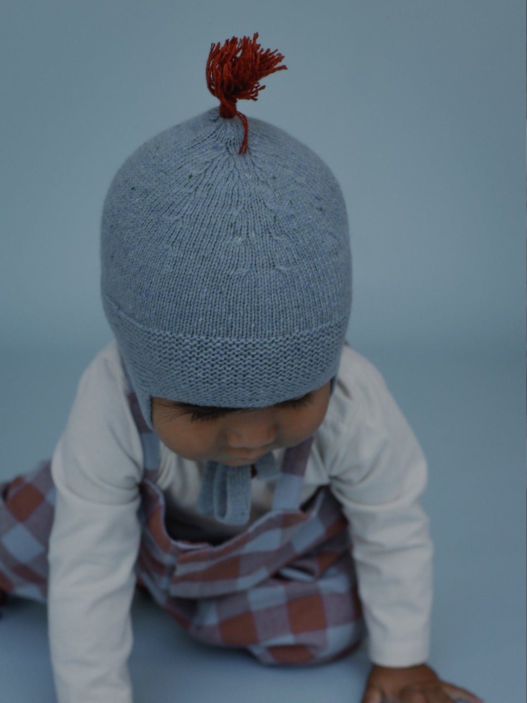 Tassel Hat, Winter Sky