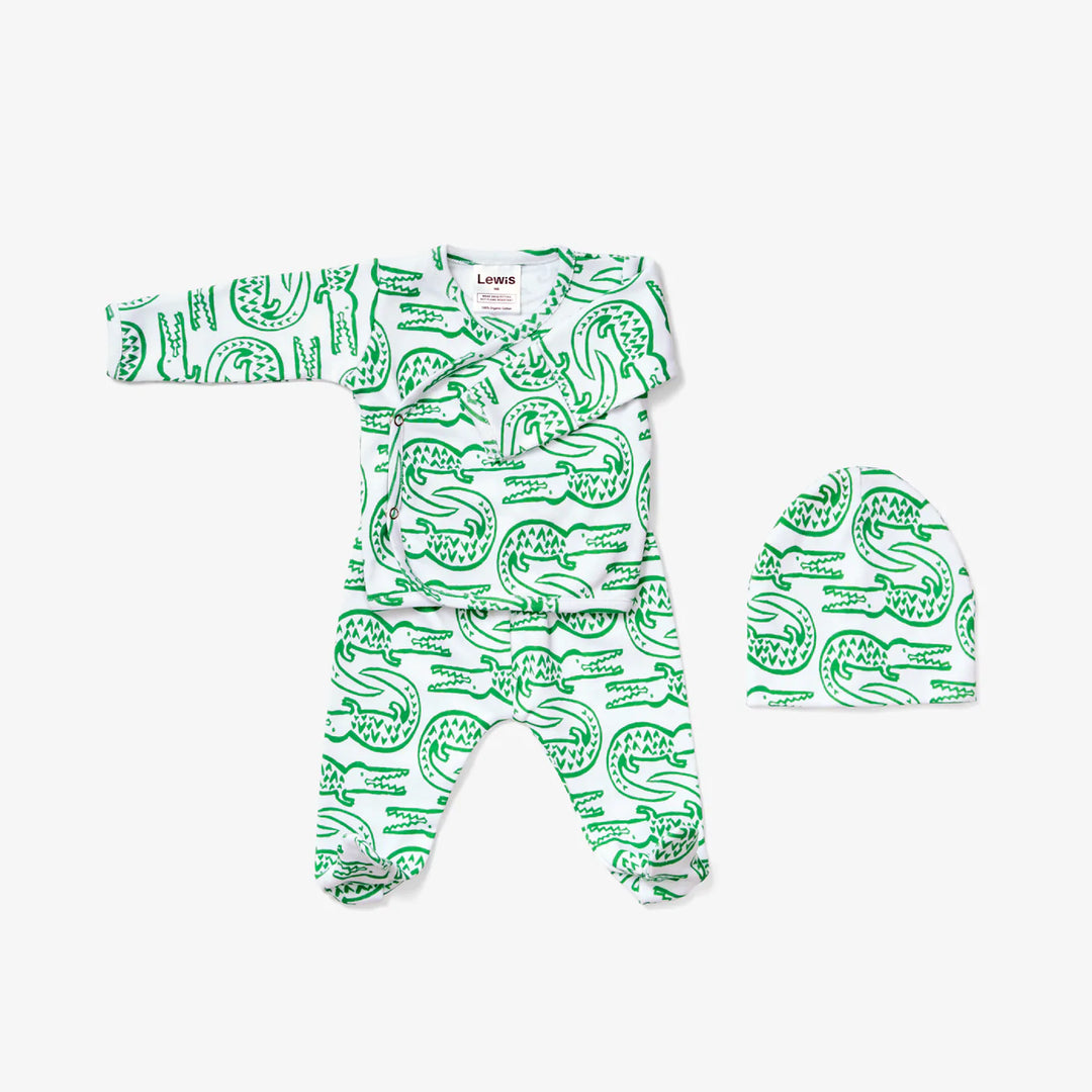 Take Me Home Outfit - Alligator, Jade