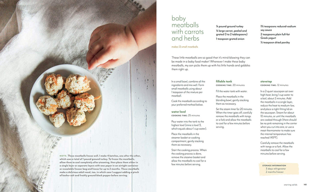 Baby Food Maker Cookbook