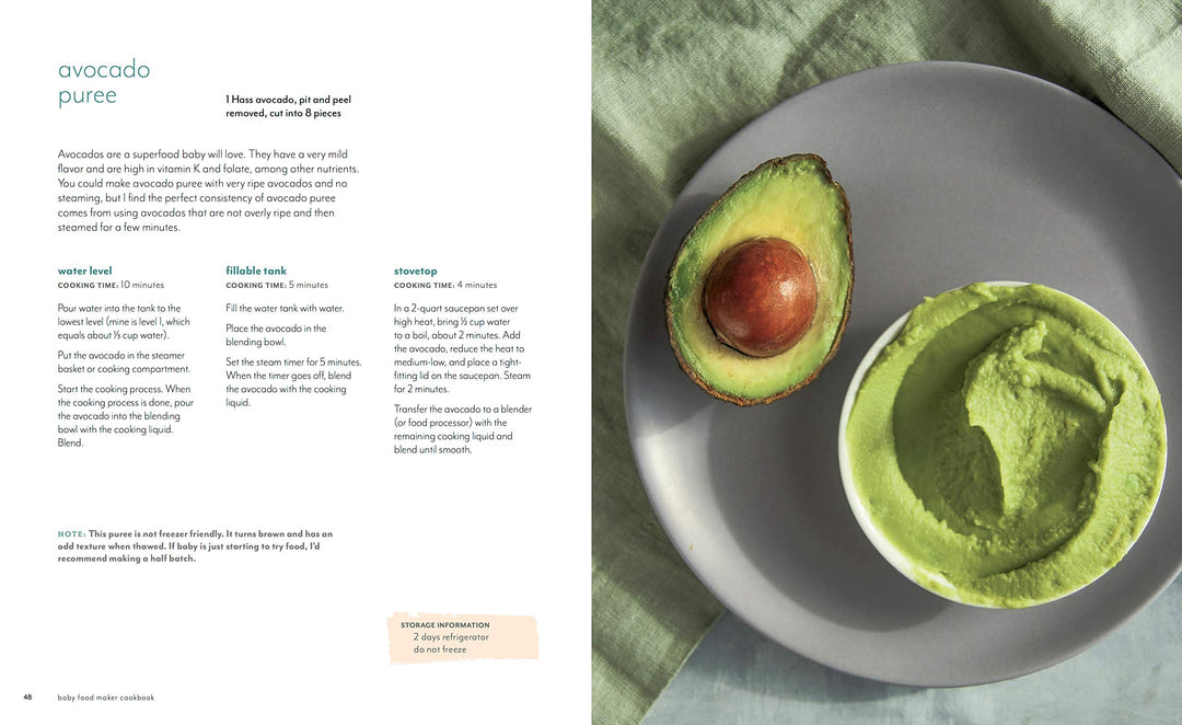Baby Food Maker Cookbook
