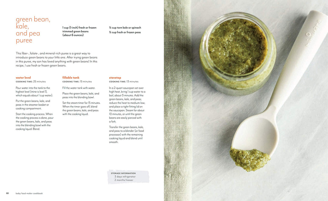 Baby Food Maker Cookbook