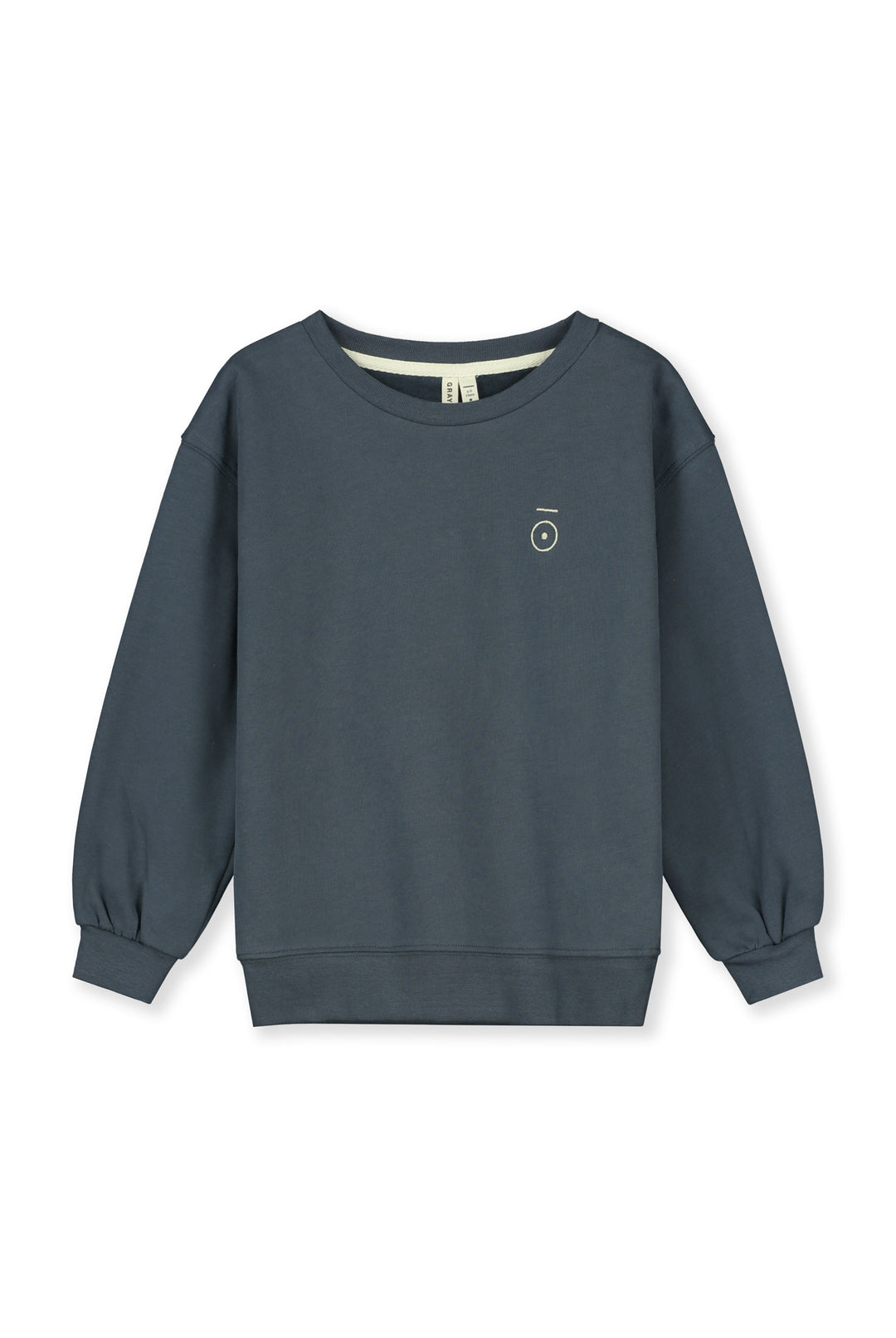 Dropped Shoulder Sweater, Blue Grey