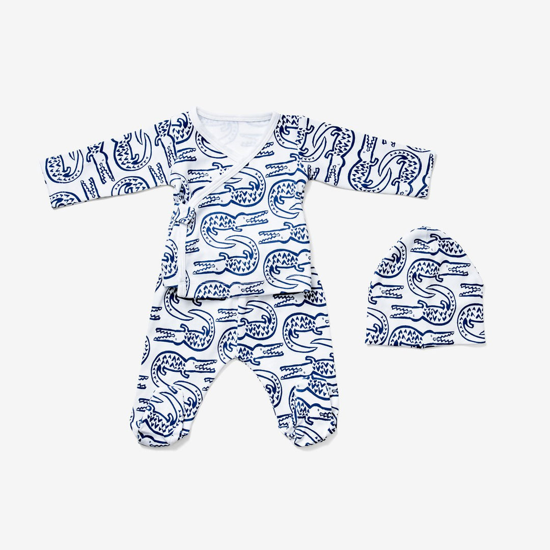 Take Me Home Outfit - Alligator, Denim