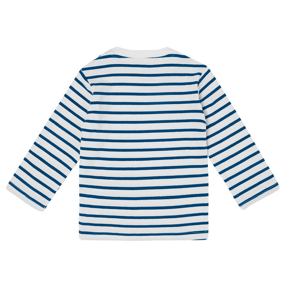 Breton Stripe L/S Top, Nordic Blue