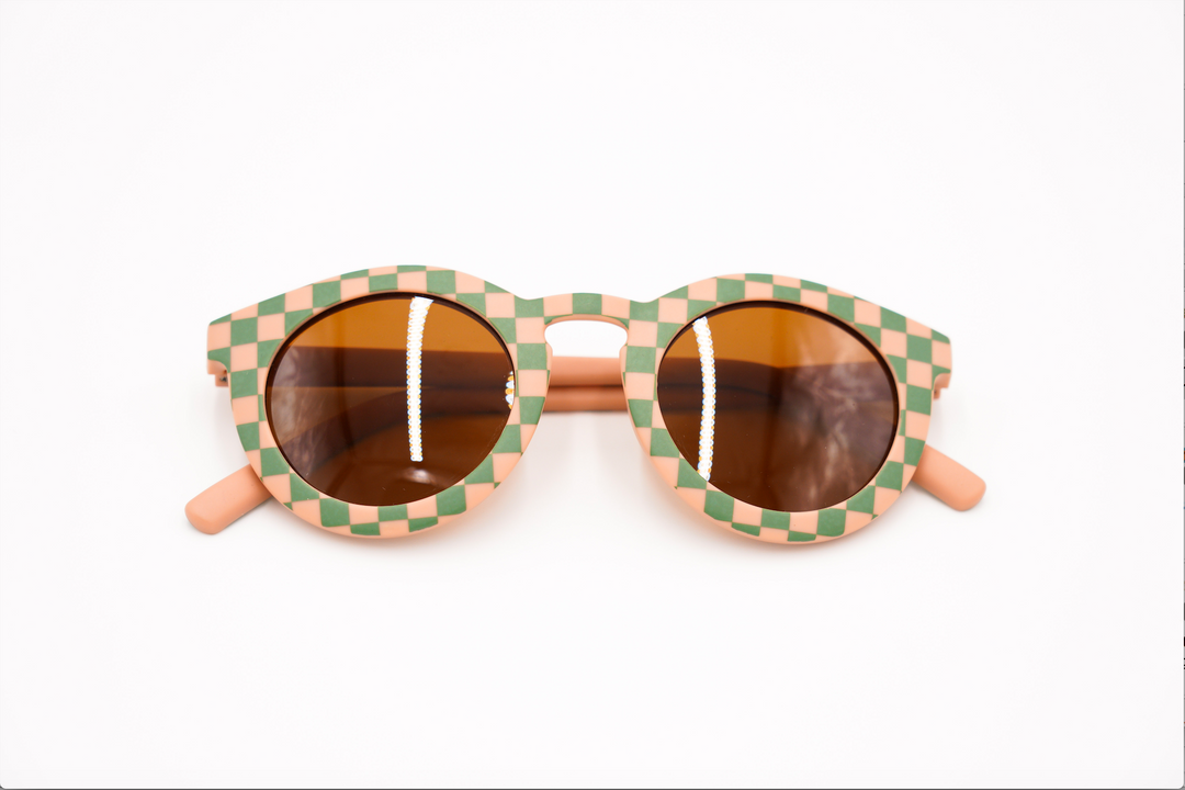 Classic Sunglasses, Checks Sunset + Orchard