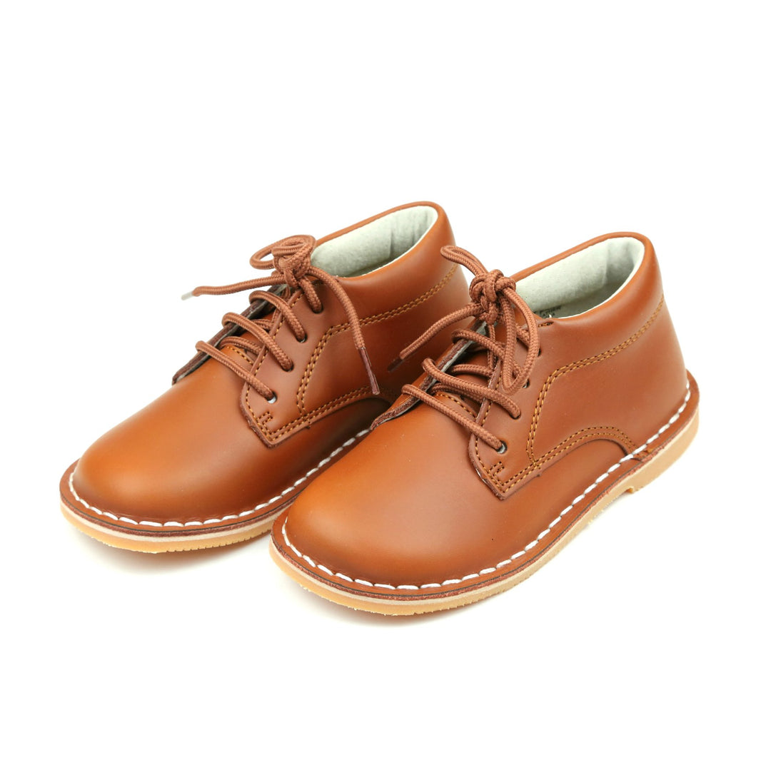Tuck Mid-Top Lace Up, Cognac