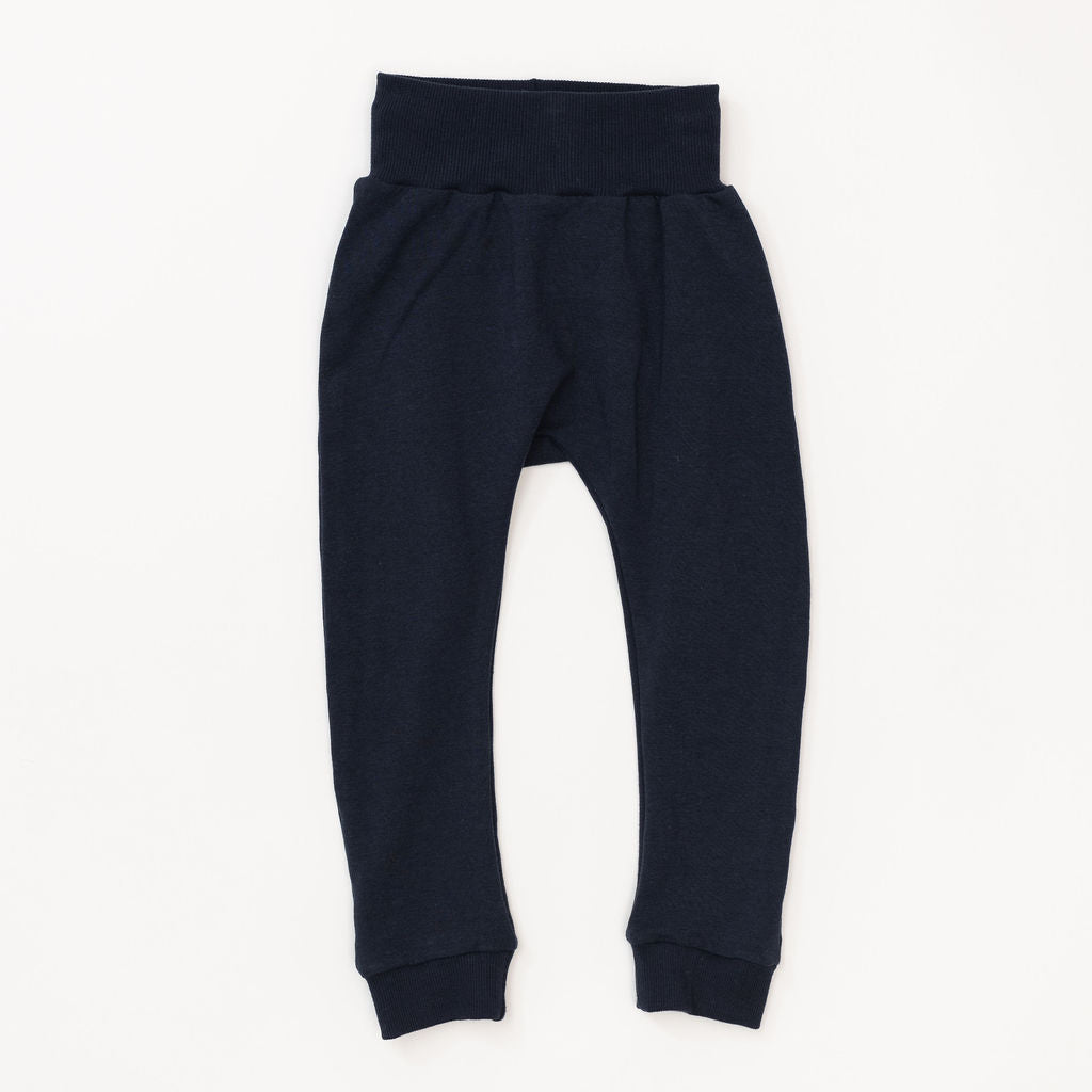 Bamboo Jogger, Midnight French Terry