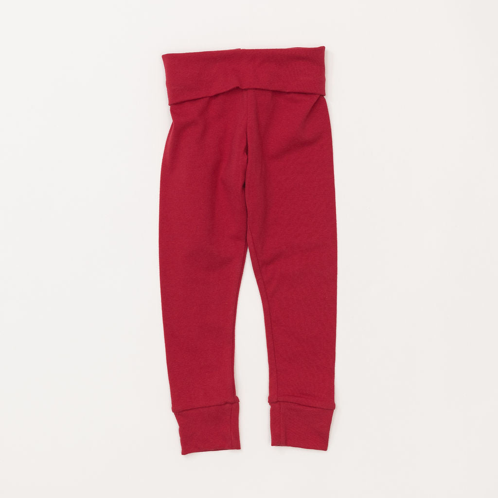 Legging, Holiday Red