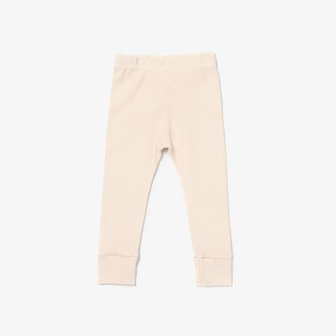 Essential Rib Leggings, Natural