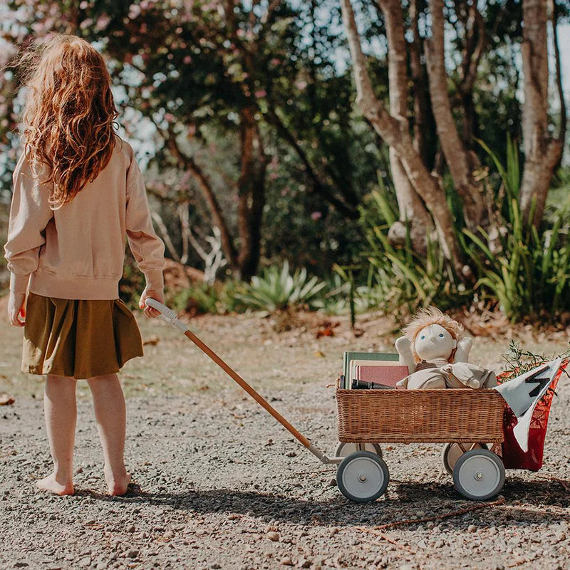 Rattan Wonder Wagon, Natural