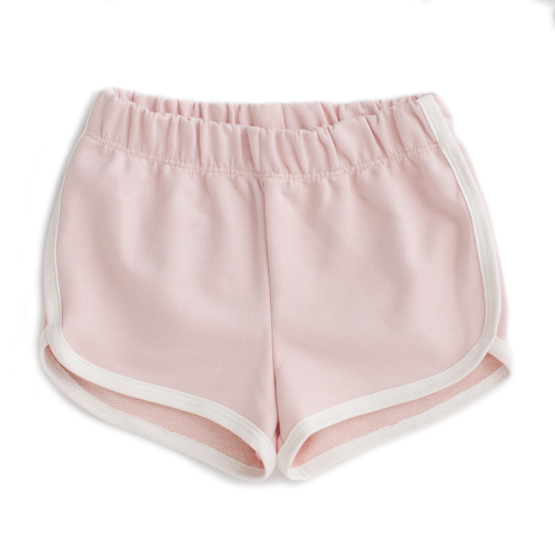 French Terry Shorts, Solid Pink