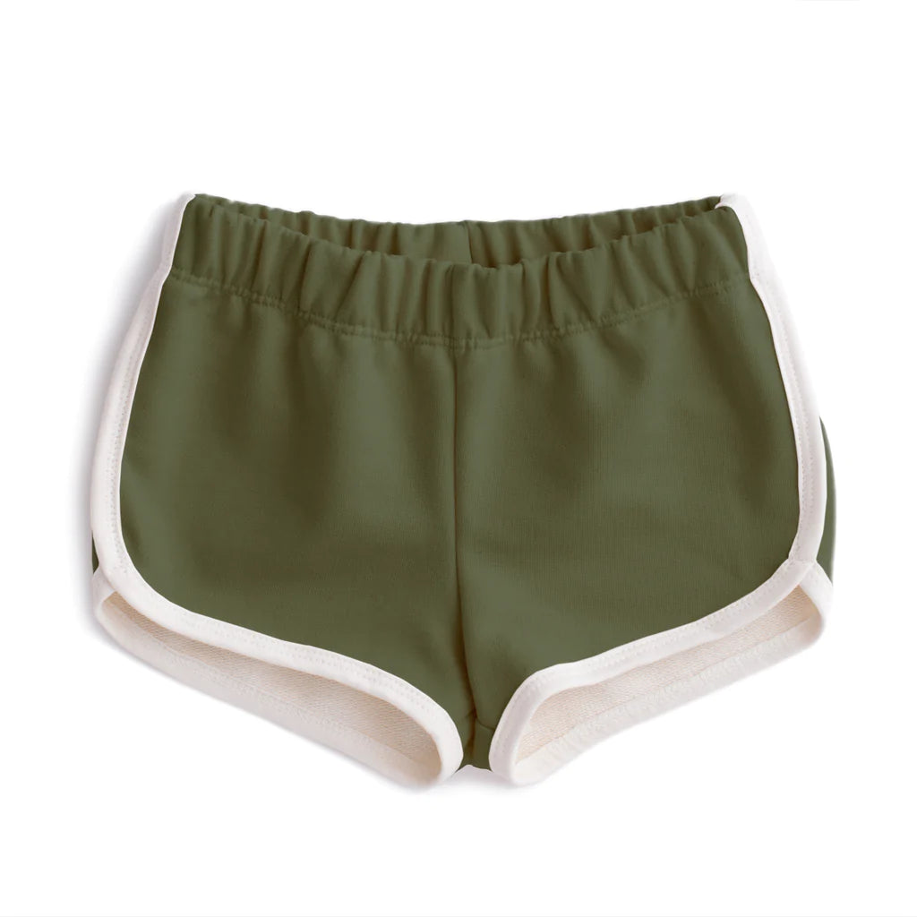 Shorts, Solid Forest Green