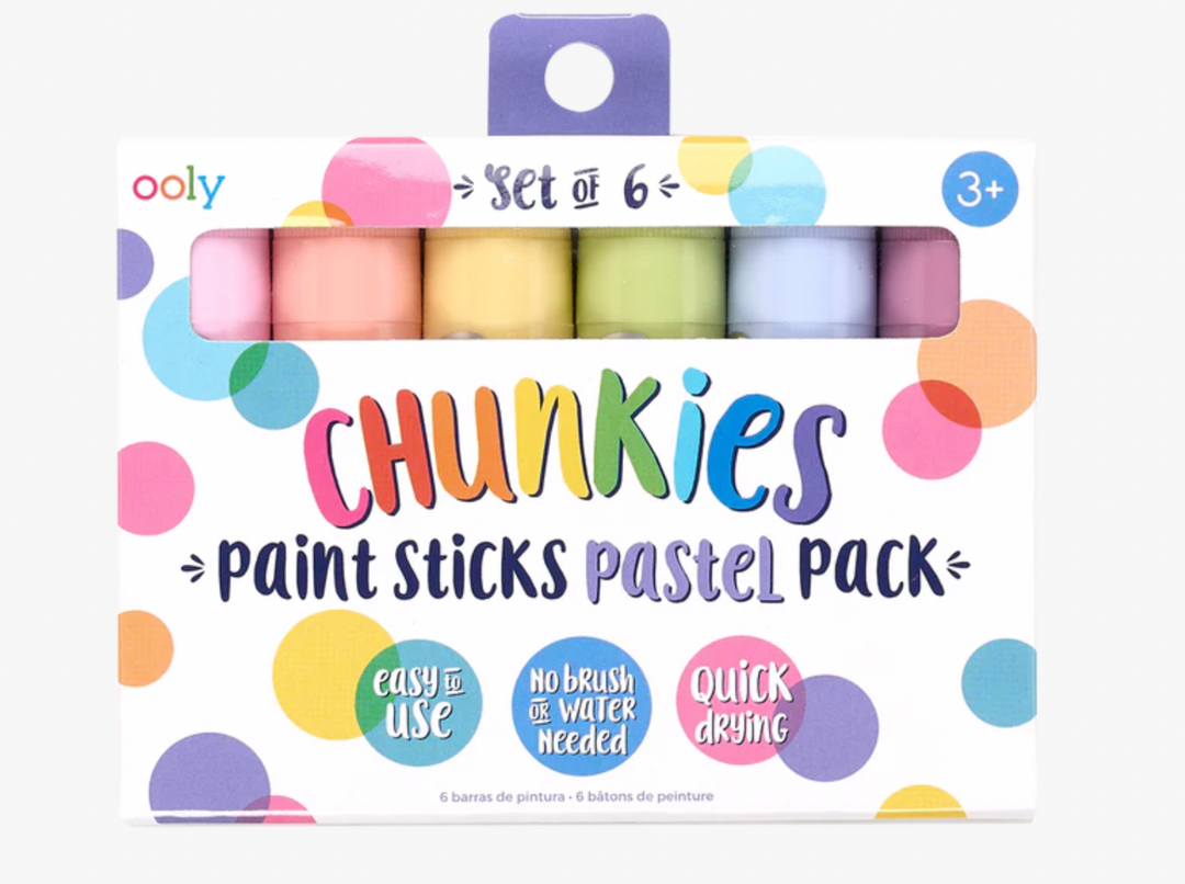 Chunkies Paint Sticks: Pastel 6 Pack