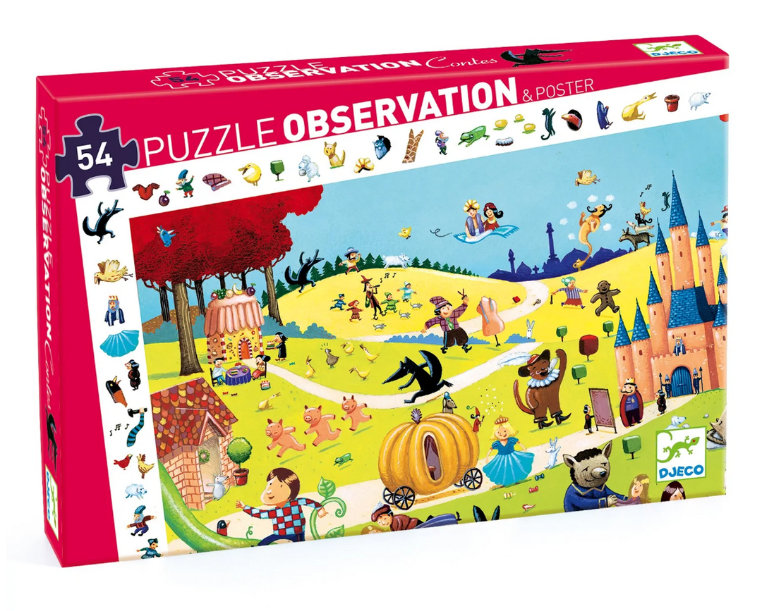 Observation Puzzle + Poster, Tales