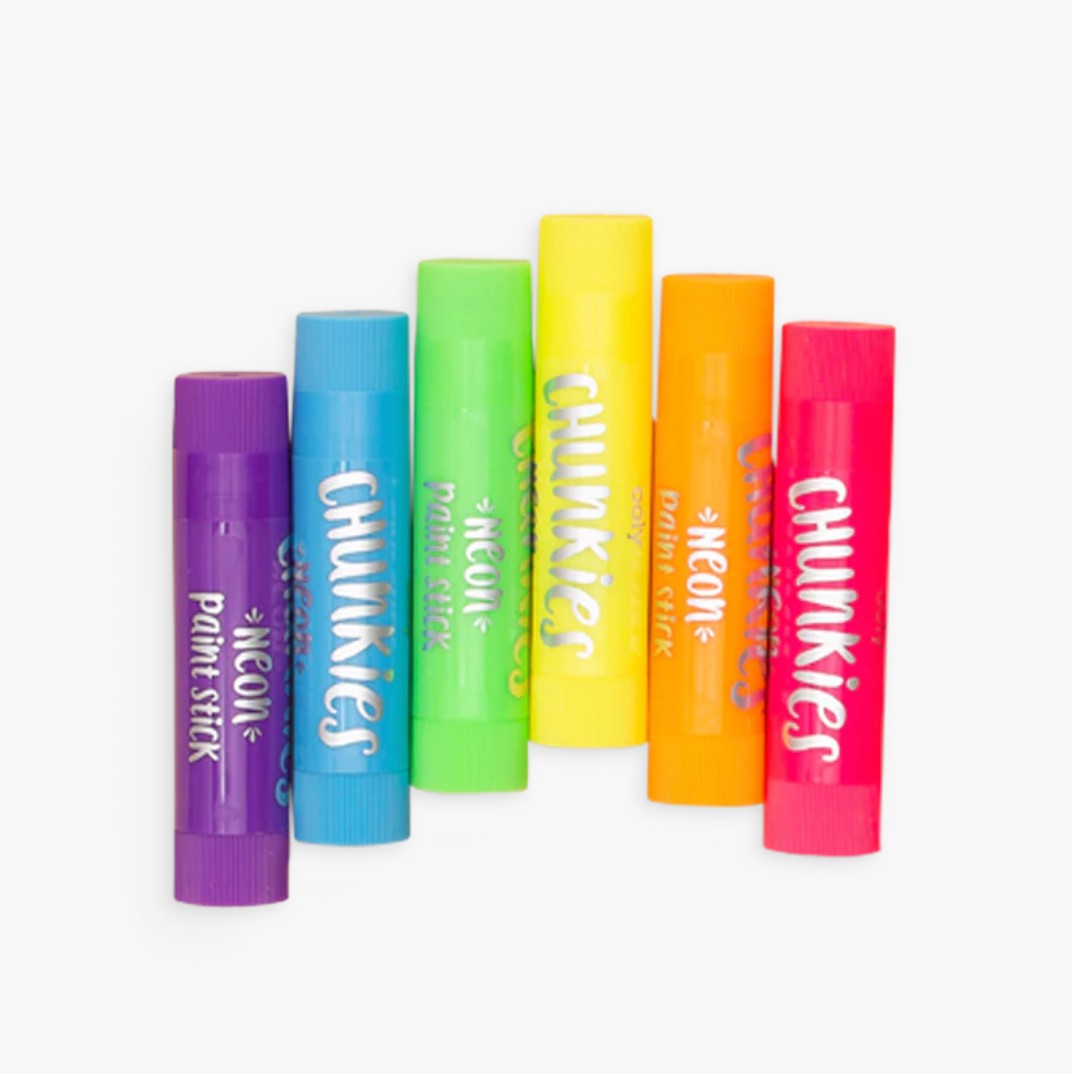 Chunkies Paint Sticks: Neon 6 Pack