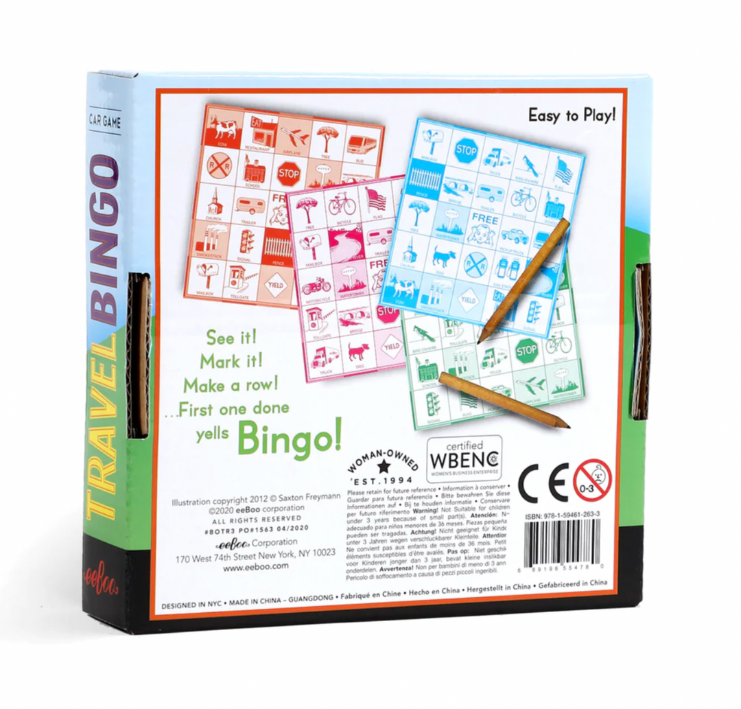 Travel Bingo