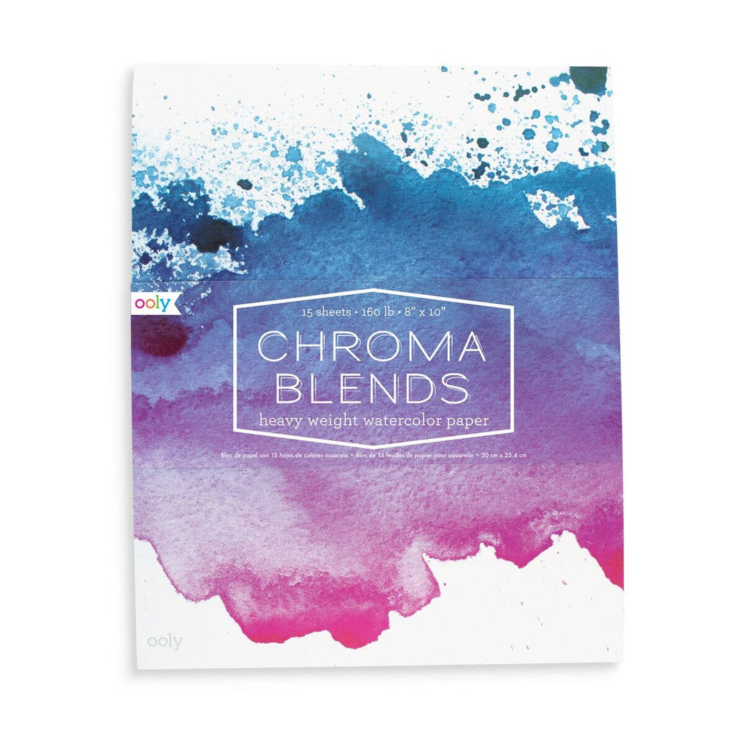 Watercolor Pad, Chroma Blends