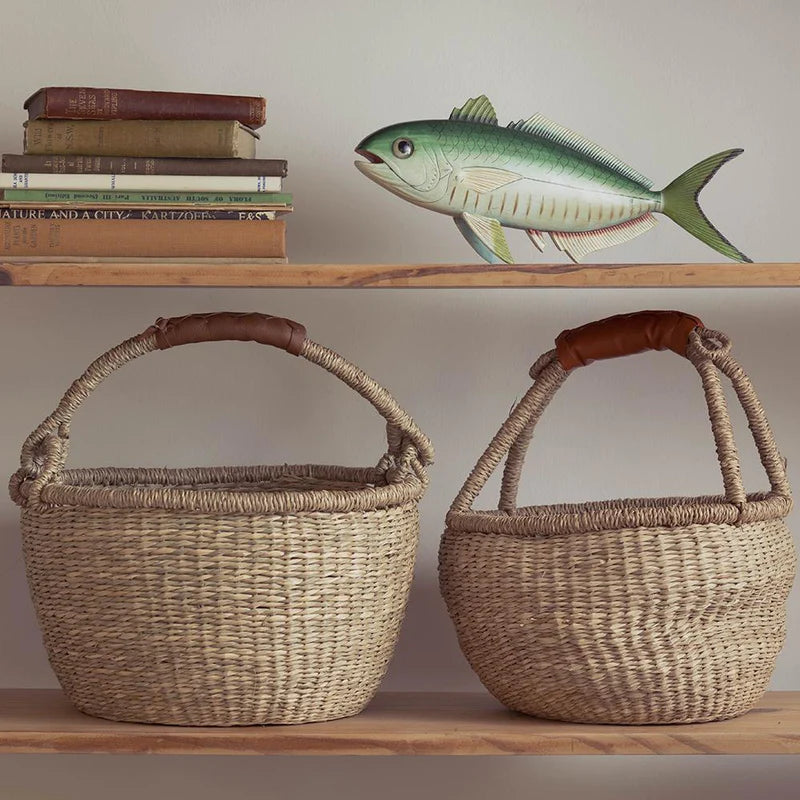 Olli Ella Midi Seagrass Basket